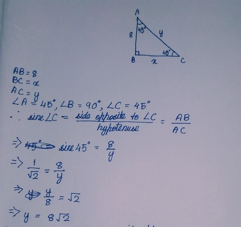 Find the missing lengths of the sides.-example-1