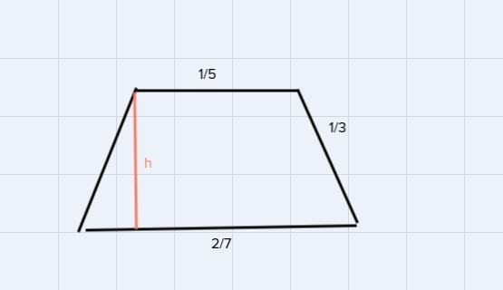 17 The area of the trapezoid below is 420 cm'. Find the height. Round to the nearest-example-1