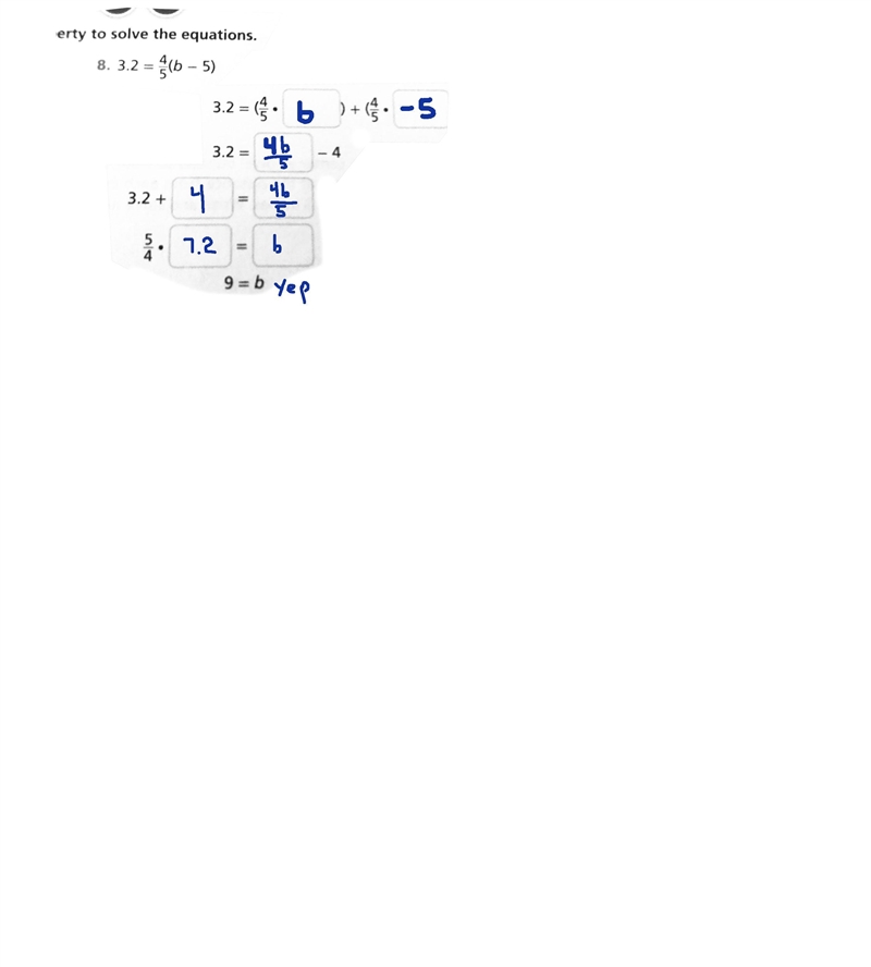 8.3.2 = 10 - 5) //( 3.2 = + (1/3. 3.2 = -4 3.2 + II . IN 9 = b-example-1