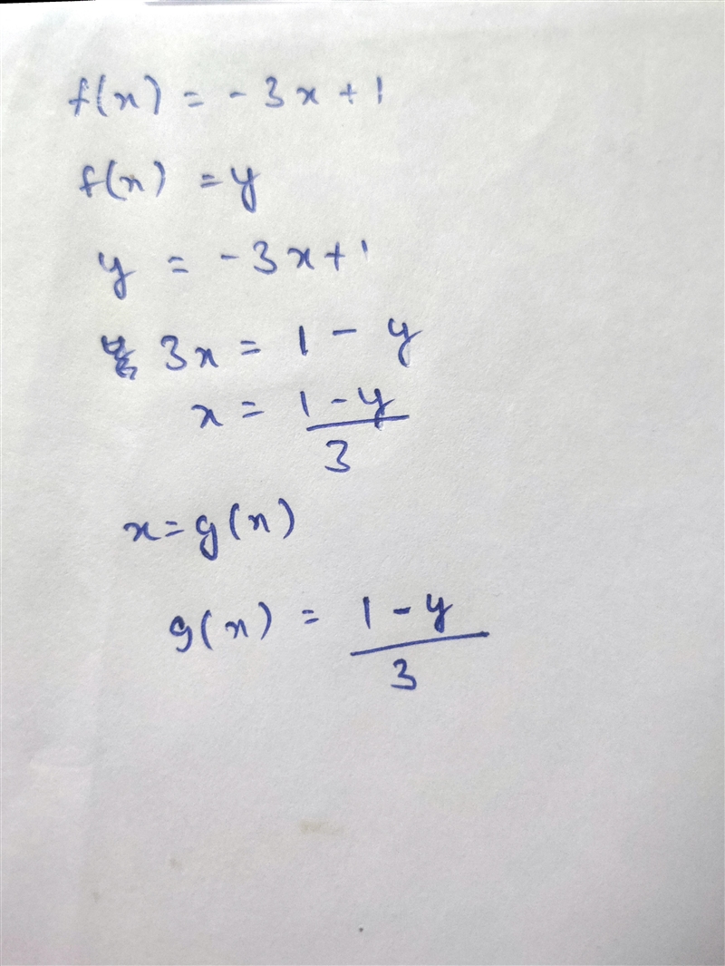 Are the following two functions inverses of one another ? Use function composition-example-1