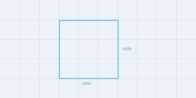 Find the side length if a square given the are of the square.-example-1