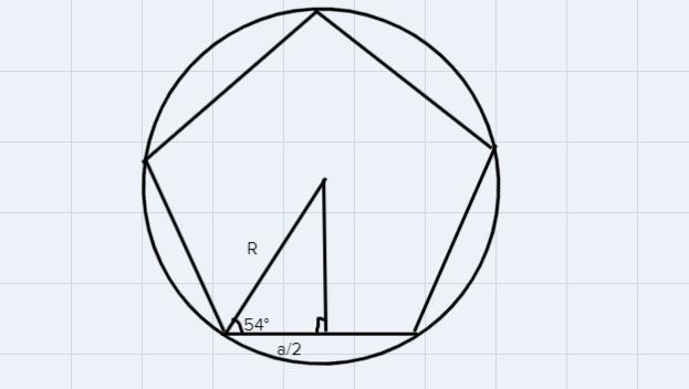 Which of the following is the approximate measure of one of the sides of the Pentagon-example-1