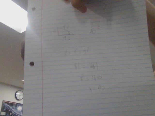 Sin 0 = . Find tan 0. OA.40/41 OB.40/9 OC.9/40 OD.41/9-example-1