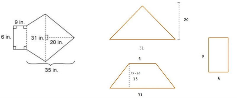 What is the area of this figure? Drag and drop the appropriate number into the box-example-1