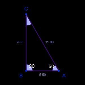 3. (a) Using a pencil, ruler and a pair of compasses, construct a triangle ABC such-example-1