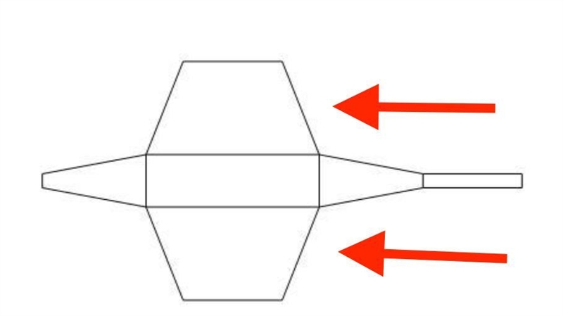 Identify the three-dimensional figures that can be made from this net. Please help-example-1