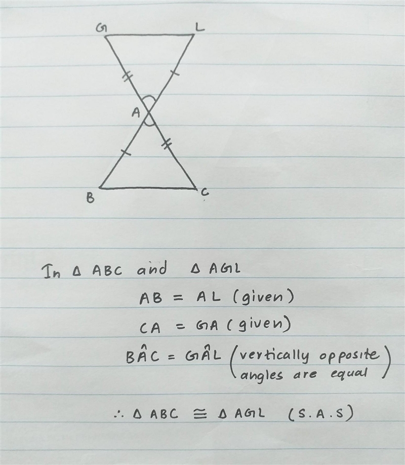 Triangle ABC is congruent to another triangle. Provided is some information about-example-1