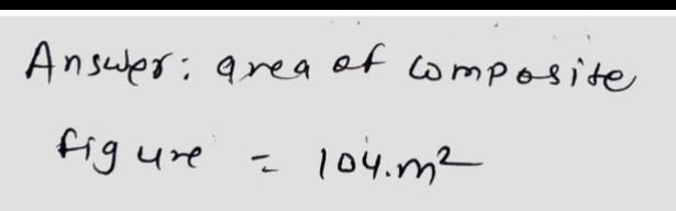 Find the area of the composite figure-example-1