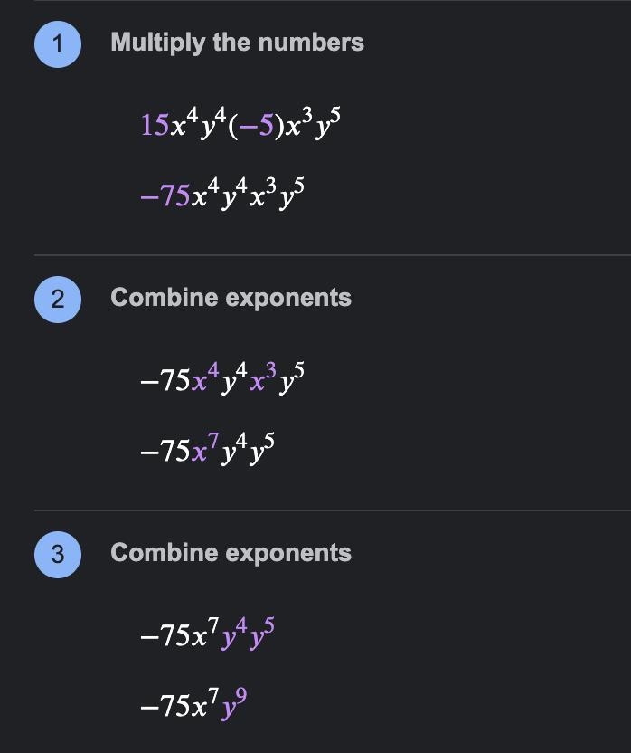 Fully simply 15x^4y^4(−5x^3y^5)-example-1