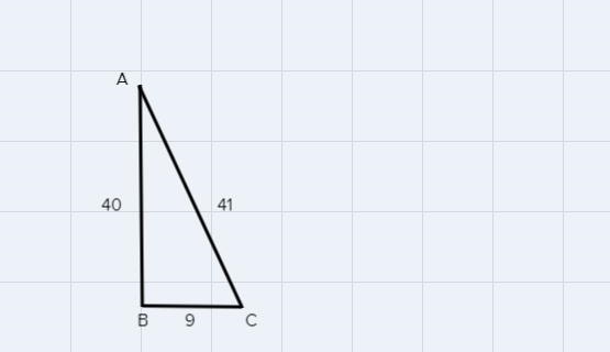 Find the sine of each acute angle in the triangle below. Select all that apply.-example-1