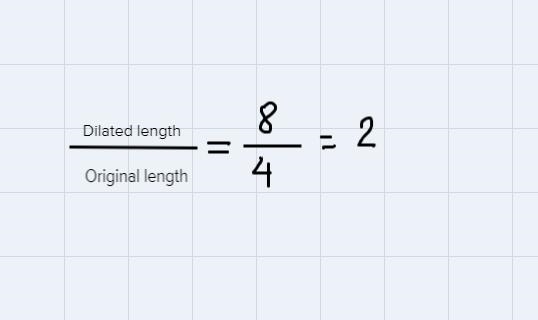 Do you know what this means? "Ratio of Dilated Length to Original Length&quot-example-1