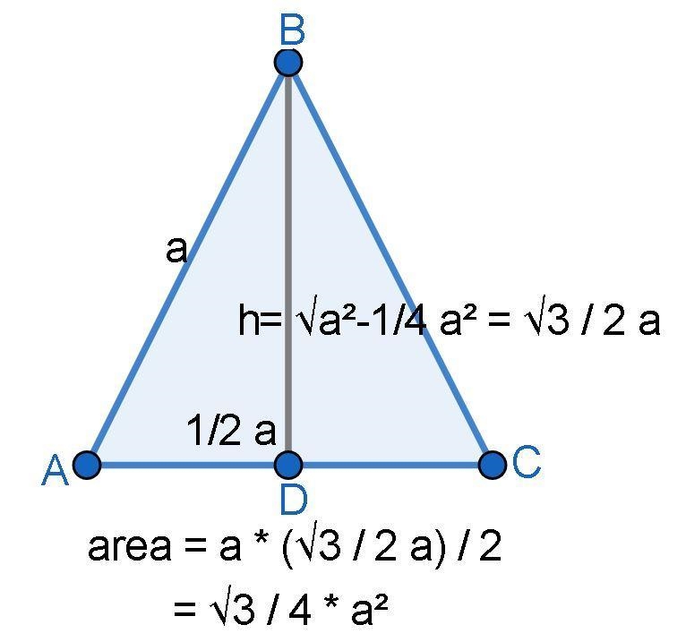 Find the length of a side of a Equilateral triangle of area 10m²-example-1