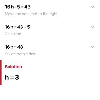 16h-5=43 help me pls in algebra-example-1