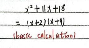 Factor this trinomial. x² + 11x + 18-example-1