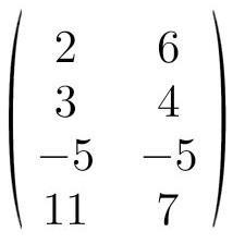 Given the matrices A and B shown below, find -B-⅓A​-example-1