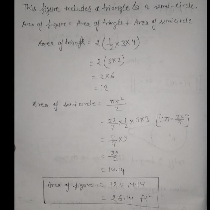 Please help!! no bots!! Find the area of this figure. Round your answer to the nearest-example-1