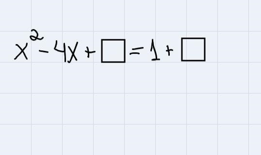 Solve x2 − 4x − 1 = 0 by completing the square.-example-1