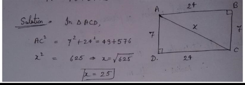 9. Instructions: Find the missing side of the triangle.-example-1