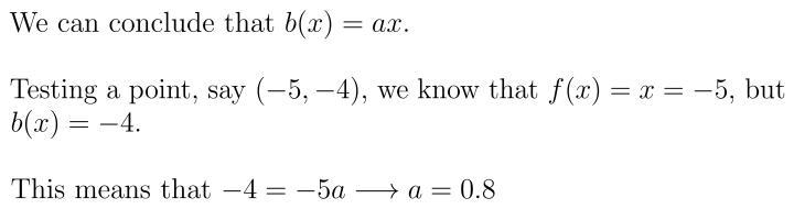 T h e g r a p h o f l i n e a r f u n c t i o n h i s s h o w n o n the g r i d . G-example-1