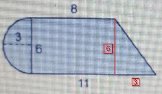 In the figure, assume that angles that appear to be right angles are right angles-example-1