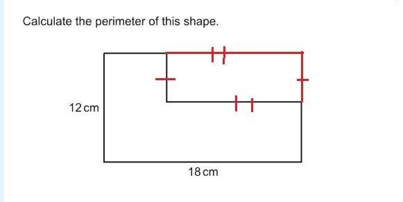 Calculate the perimeter of this shape???-example-1