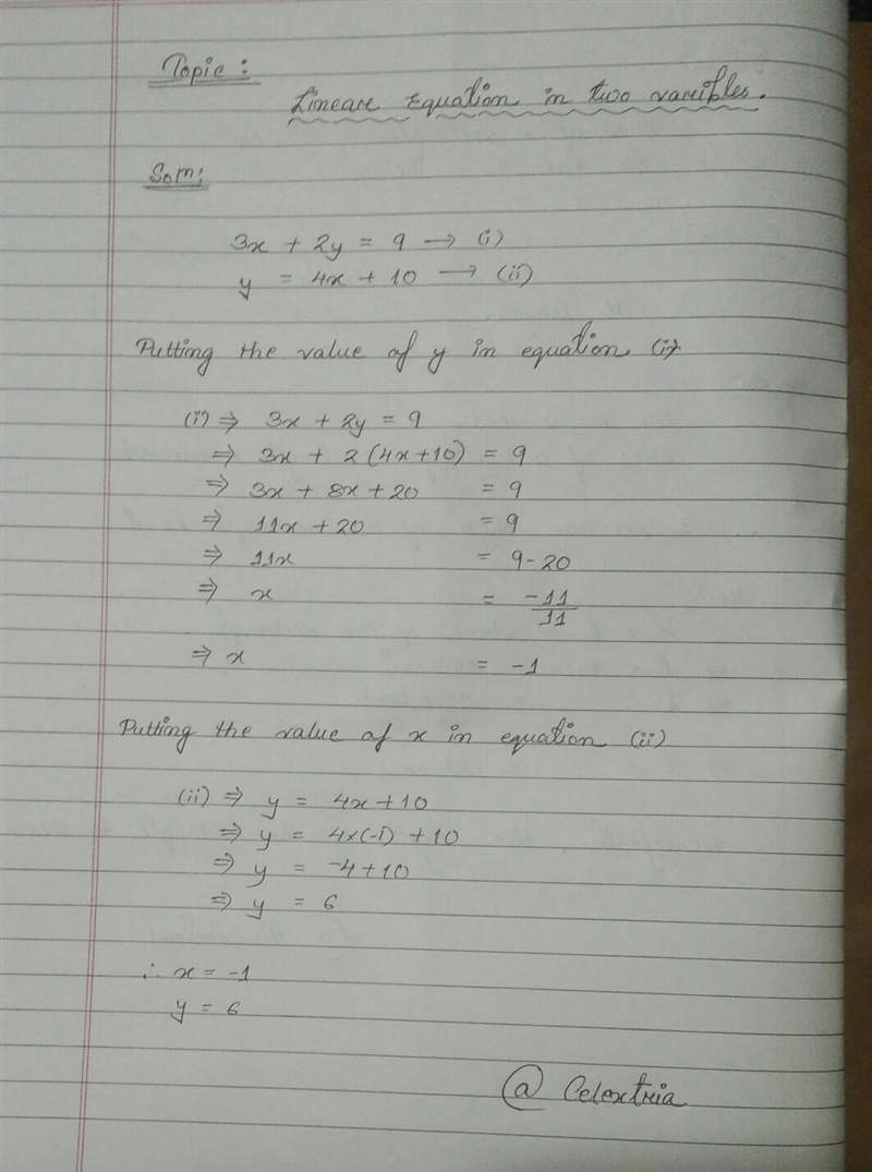 Which of the following ordered pairs are solutions to the system of equations below-example-1