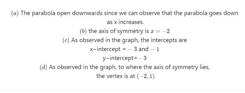 Use the graph of the parabola to fill in the table.-example-1