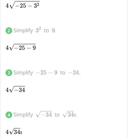 4√(-5^2-3^2\\)-example-1