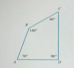 Classify the four angles of the quadrilateral. A B 70° 140° 60° 90° с D ZA LB ZC ZD-example-1