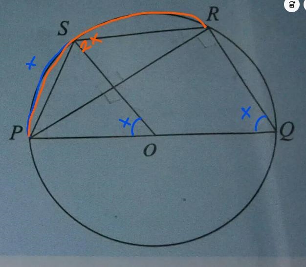 Prove this question based on the knowledge of angle in a Circle.-example-1