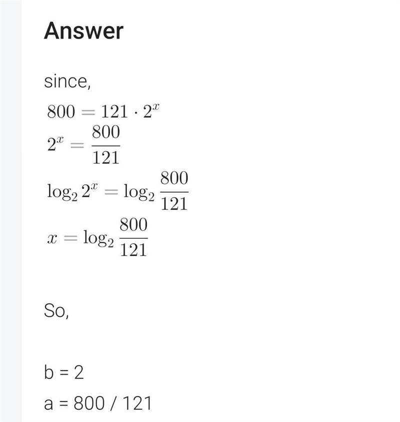 The population of wild tigers in Nepal can be modeled by the equation p=121(2)x, where-example-1