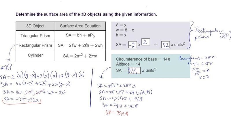 NEED URGENTT HELP will give brainlisest 10 points the shape is clyinder-example-1