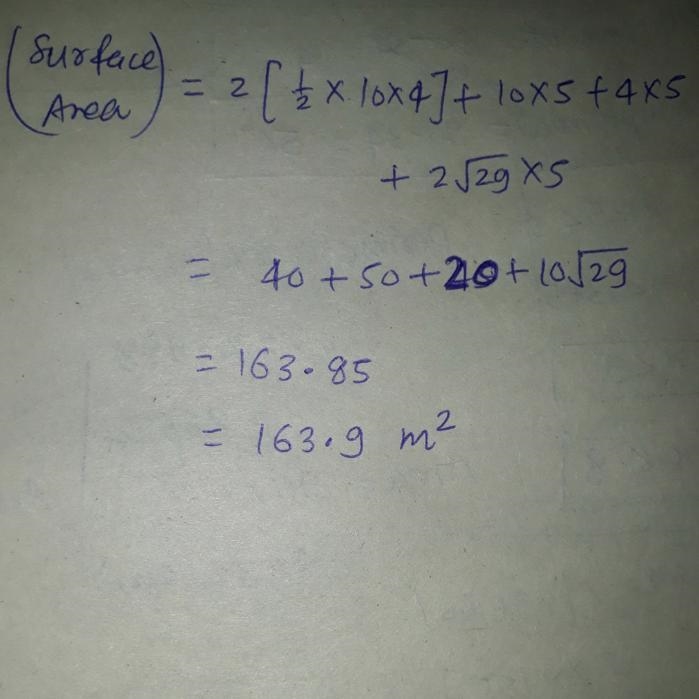 Find the surface area of the solid shown or described. If necessary, round to the-example-1