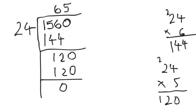 15.6 Divided by 0.24 i need a explanation-example-1