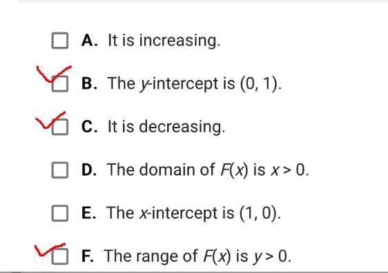 Which facts are true for the graph of the function below? Check all that apply.A.It-example-2