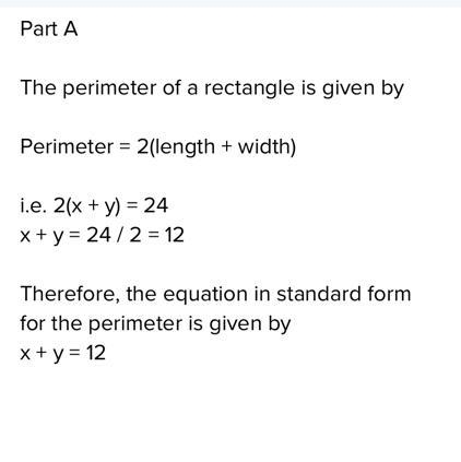 A rectangle is x units long and y units wide what is it area what its perimeter-example-1