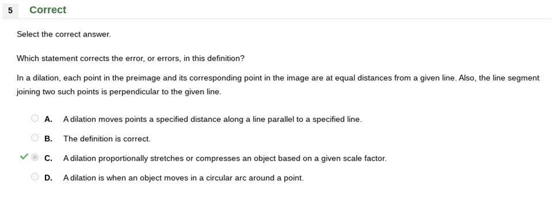 Select the correct answer. Which statement corrects the error, or errors, in this-example-1