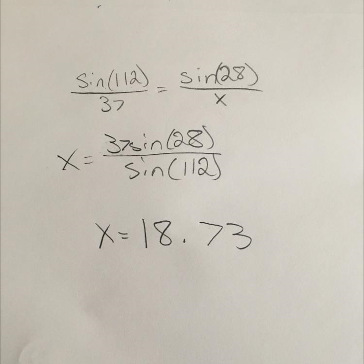 Consider triangle ABC. What is b?-example-1