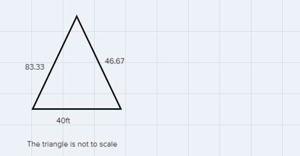 The perimeter of a triangle is 170 feet and the sides are in the ratio of 25:14:12. Find-example-1