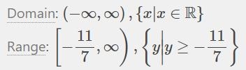 7x²+4x-1 evaluate the expression-example-1