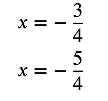 Solve by factoring 16x^2 + 32x + 15 = 0​-example-1