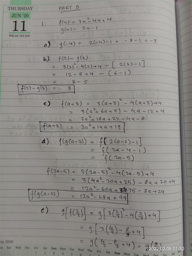 *PART D QUESTIONS ONLY* I need help on 1 d, e and f. I need help for the number 2 questions-example-1