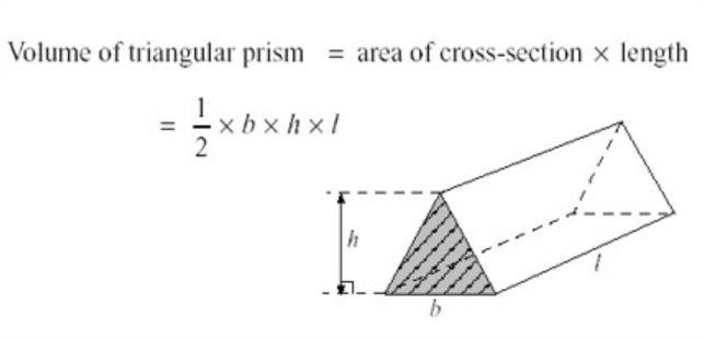 What is the volume of a triangular prism-example-1