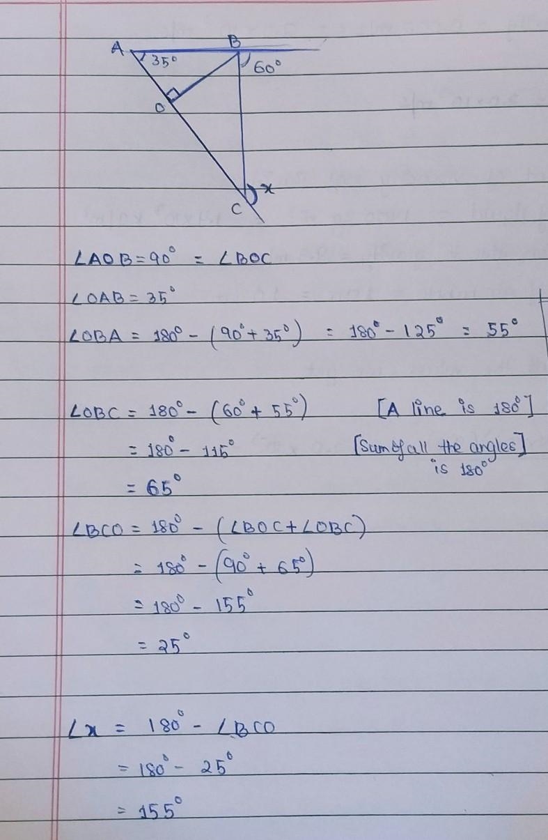 Need help asap! Find the value of X-example-1