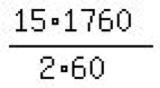 Ashley can ride her bicycle 15 miles in 2 hours. There are 60 minutes in 1 hour, and-example-1