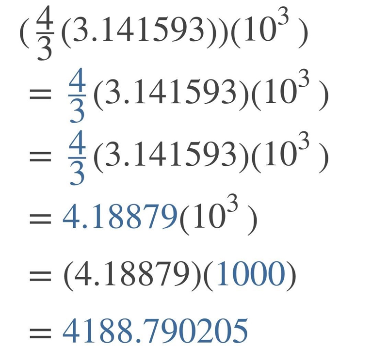 Find the approximate Volume of a Sphere with a diameter of 10. (Please round your-example-1