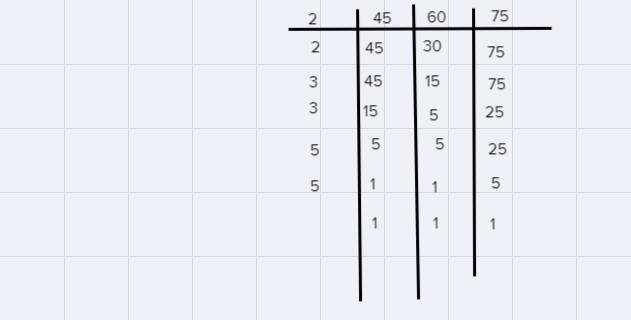 What is the lcm of 45,60,and 75-example-1