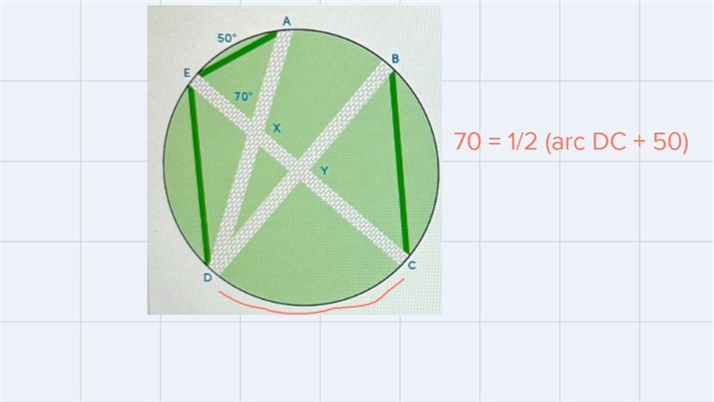 In the designers proposal, they state that the paths EC and DB each measure 100 feet-example-2