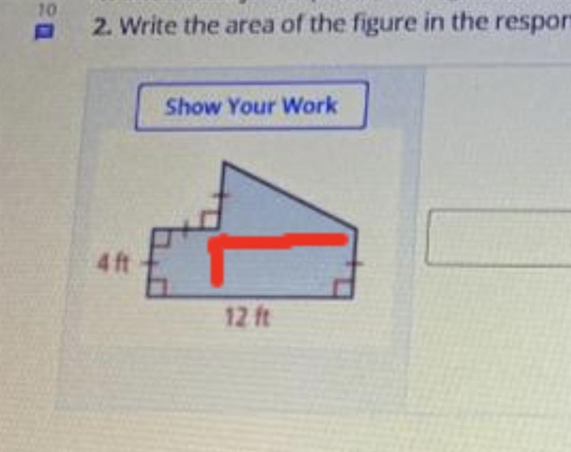 What is the area of the figure?-example-1