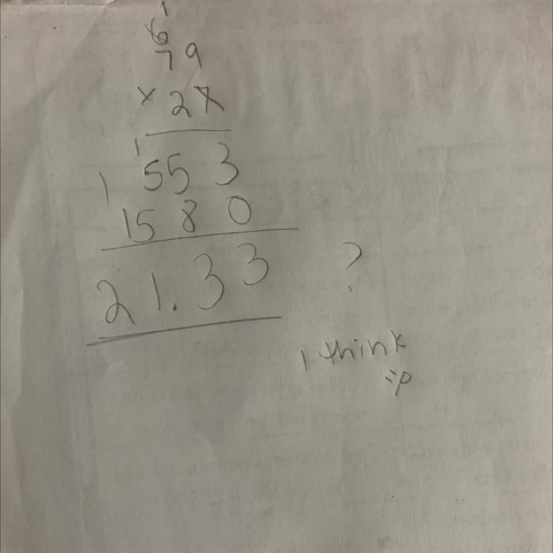 79 tens X 27 tens with rounding-example-1